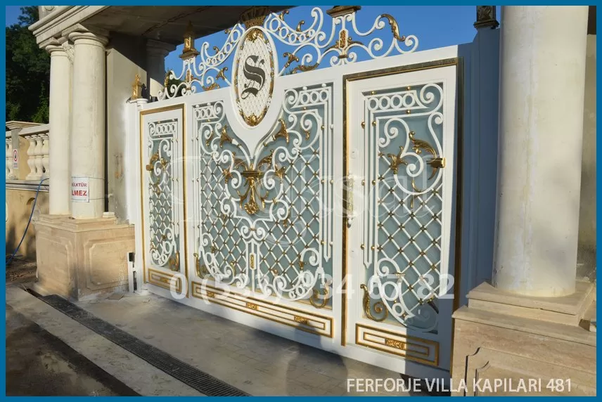 Ferforje Villa  Kapıları 481