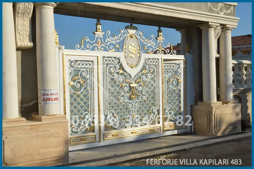 Ferforje Villa  Kapıları 483