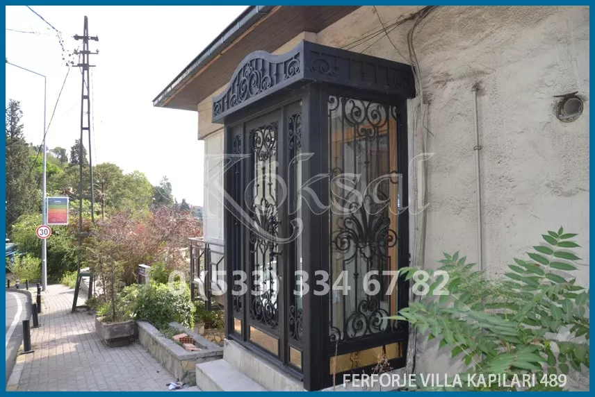 Ferforje Villa  Kapıları 489