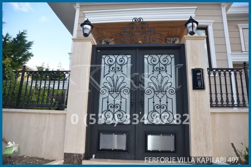 Ferforje Villa  Kapıları 497