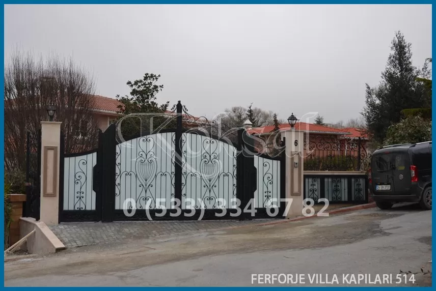 Ferforje Villa Kapıları 514
