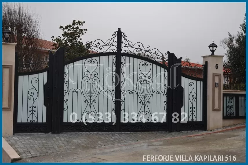 Ferforje Villa Kapıları 516