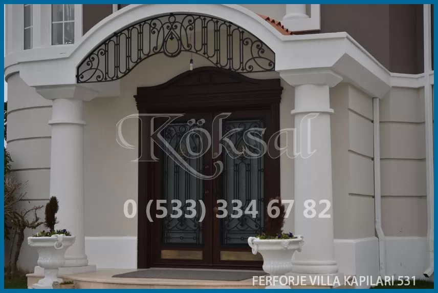 Ferforje Villa Kapıları 531