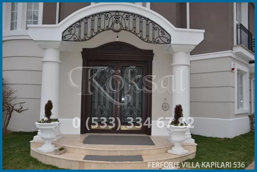 Ferforje Villa Kapıları 536
