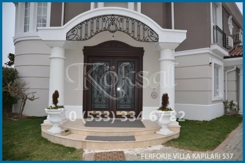 Ferforje Villa Kapıları 537