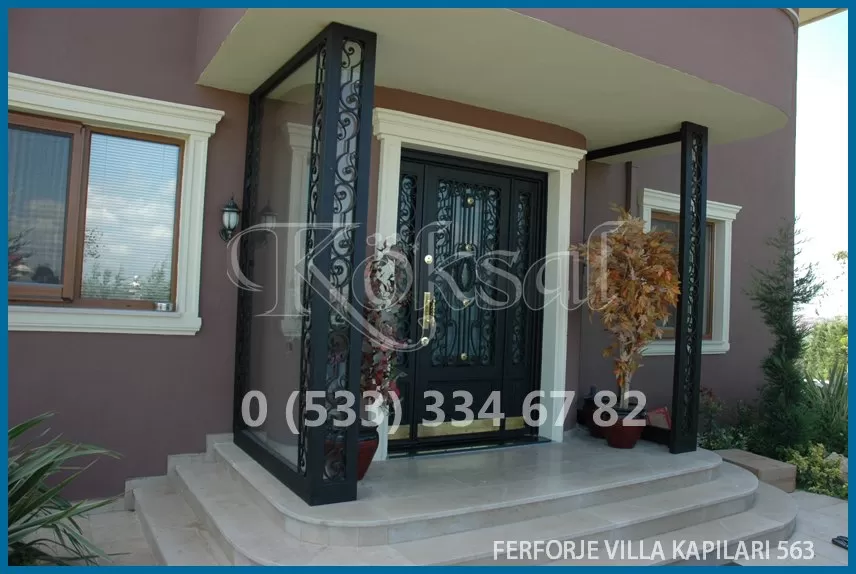 Ferforje Villa Kapıları 563