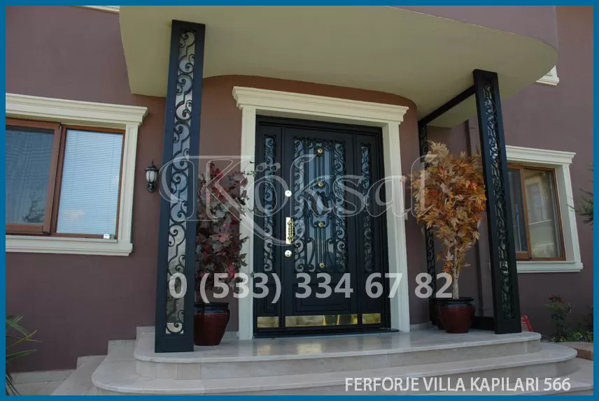 Ferforje Villa Kapıları 566
