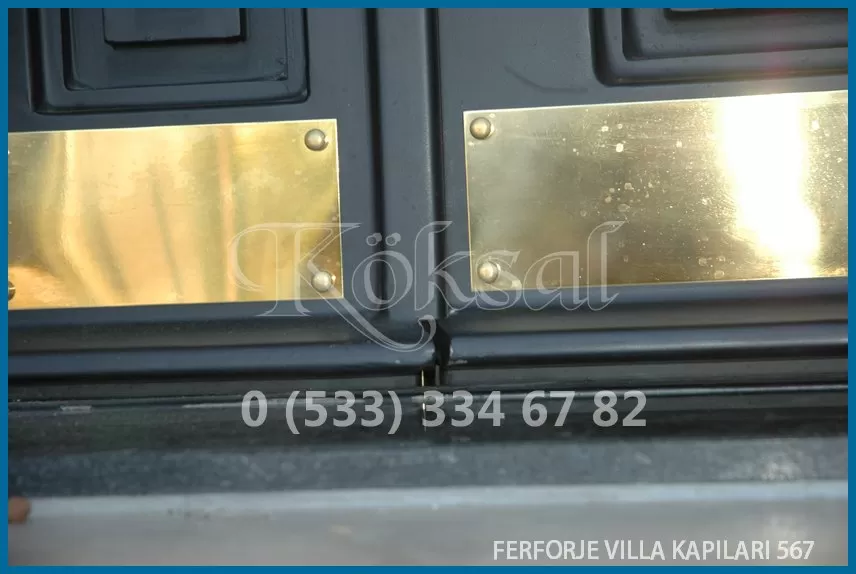 Ferforje Villa Kapıları 567