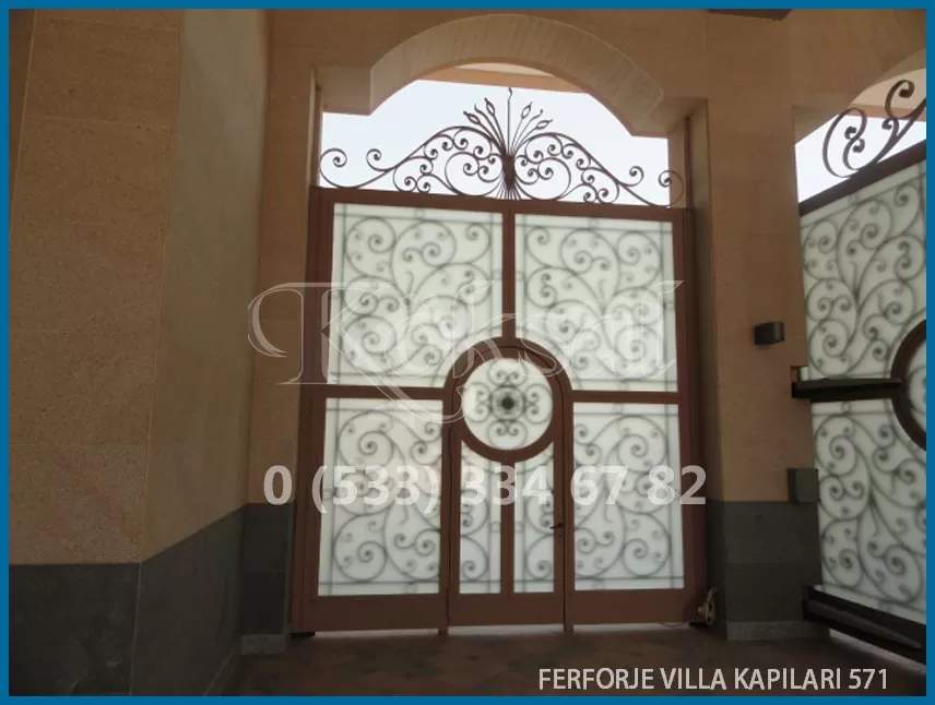 Ferforje Villa Kapıları 571
