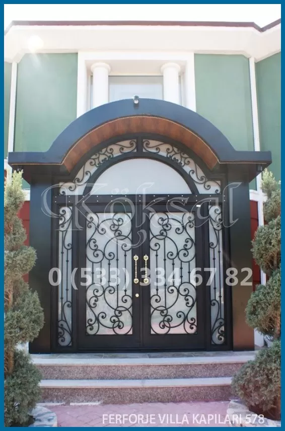 Ferforje Villa Kapıları 578