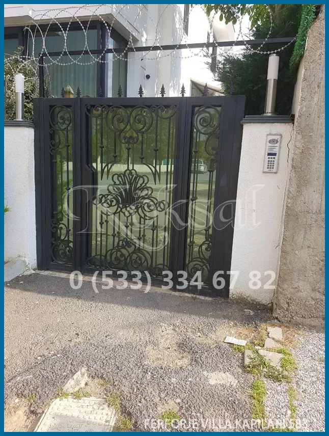 Ferforje Villa Kapıları 583