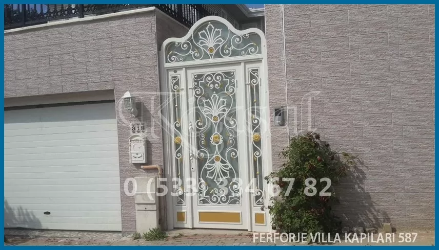 Ferforje Villa Kapıları 587