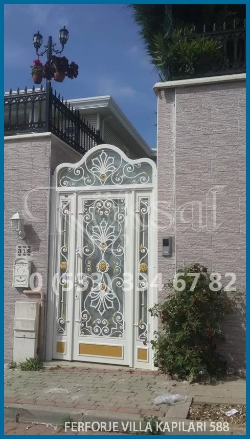Ferforje Villa Kapıları 588