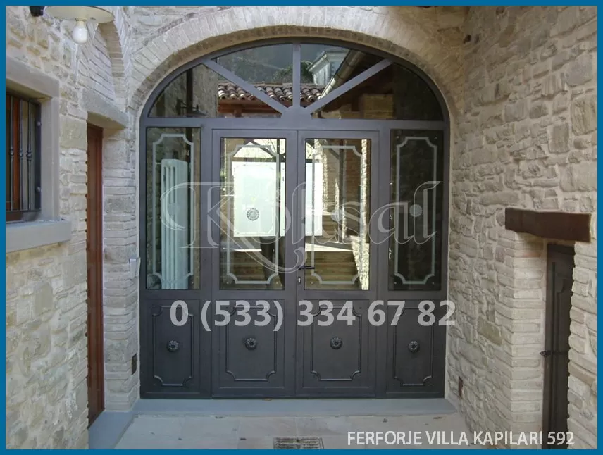 Ferforje Villa Kapıları 592