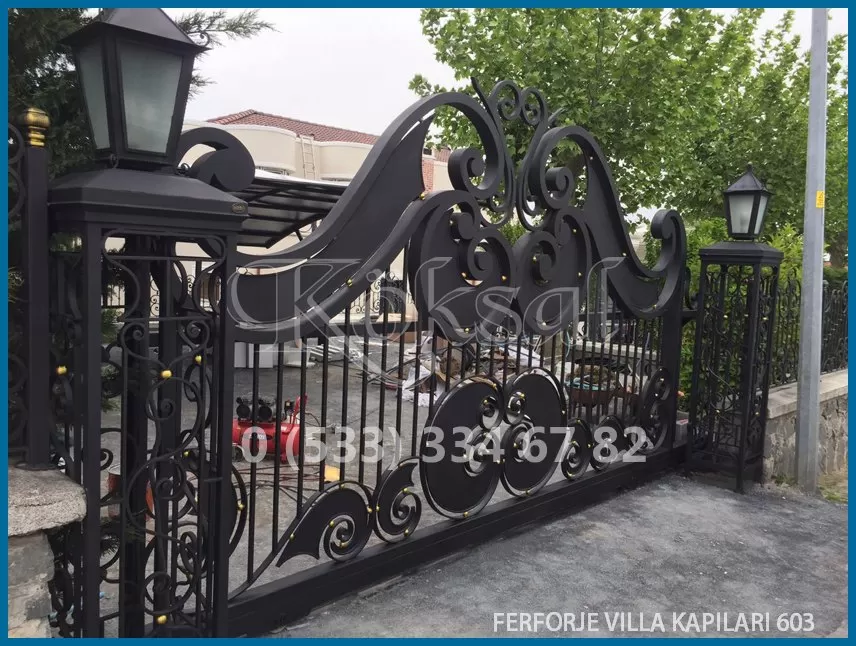 Ferforje Villa Kapıları 603
