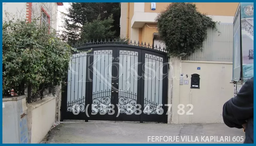 Ferforje Villa Kapıları 605