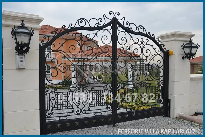 Ferforje Villa Kapıları 612