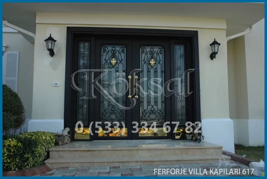 Ferforje Villa Kapıları 617