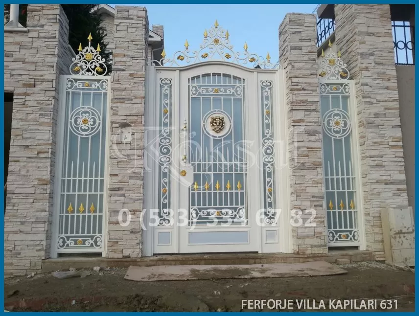 Ferforje Villa Kapıları 631