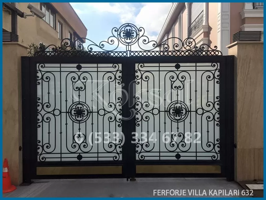 Ferforje Villa Kapıları 632