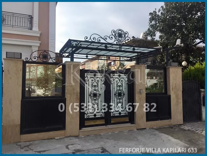 Ferforje Villa Kapıları 633