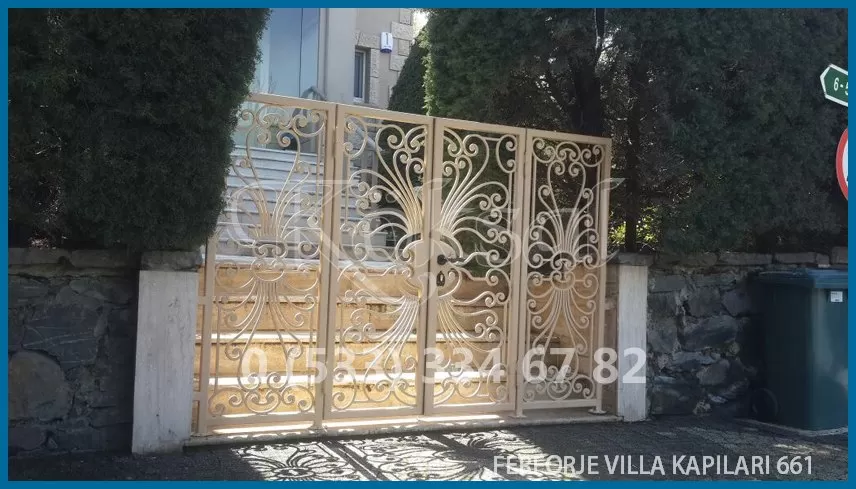 Ferforje Villa Kapıları 661