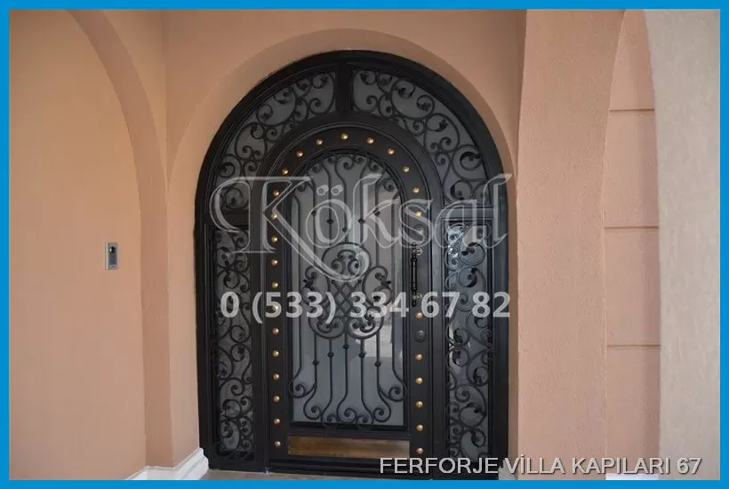 Ferforje Villa Kapıları 67