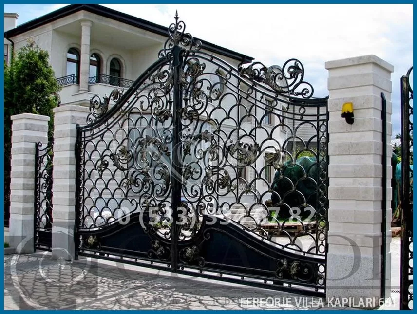 Ferforje Villa Kapıları 681