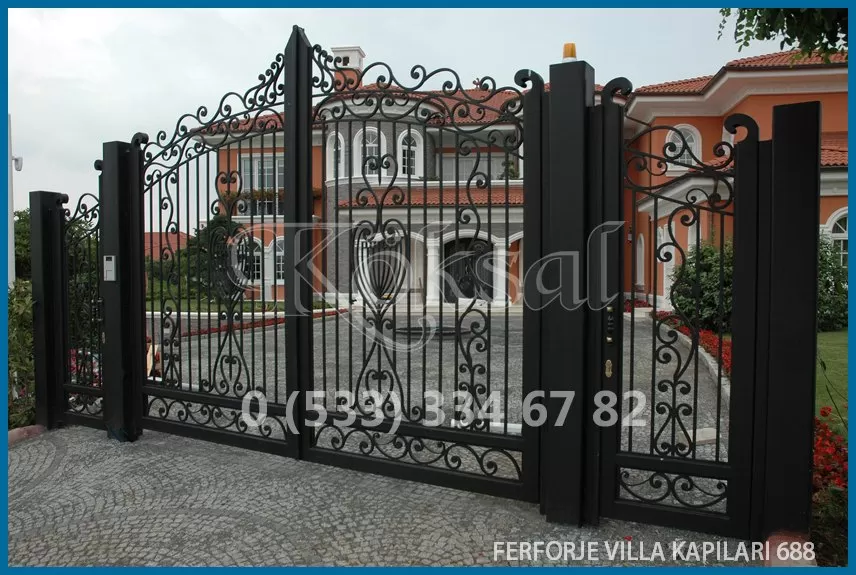 Ferforje Villa Kapıları 688