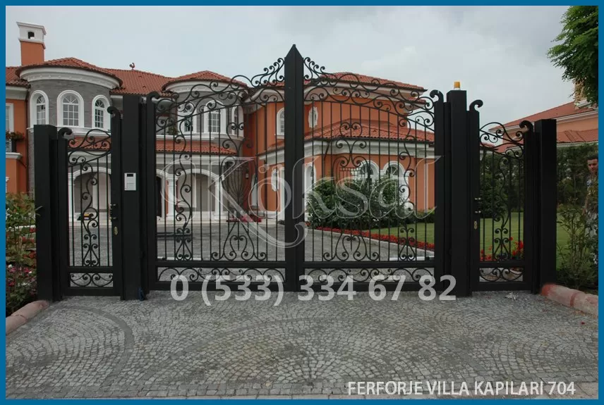 Ferforje Villa Kapıları 704