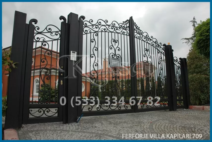 Ferforje Villa Kapıları 709