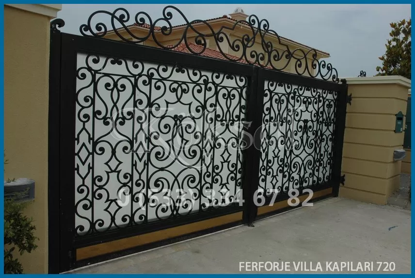 Ferforje Villa Kapıları 720