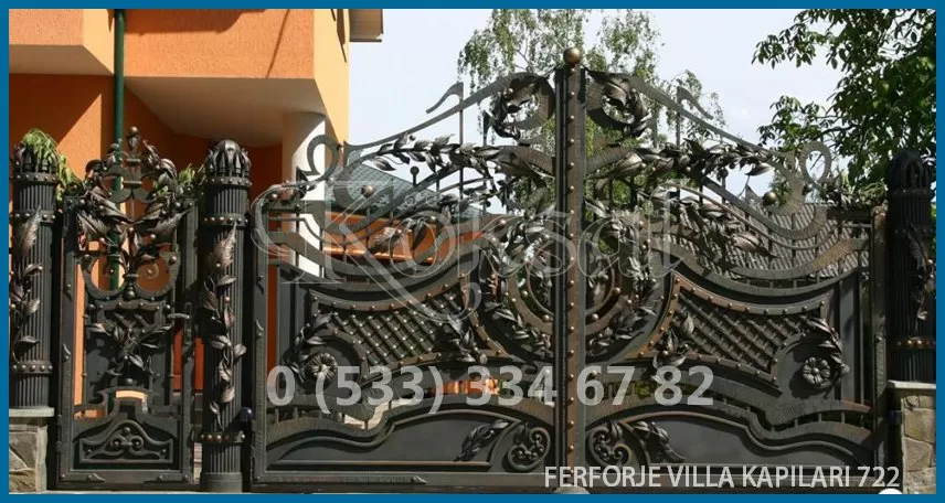 Ferforje Villa Kapıları 722