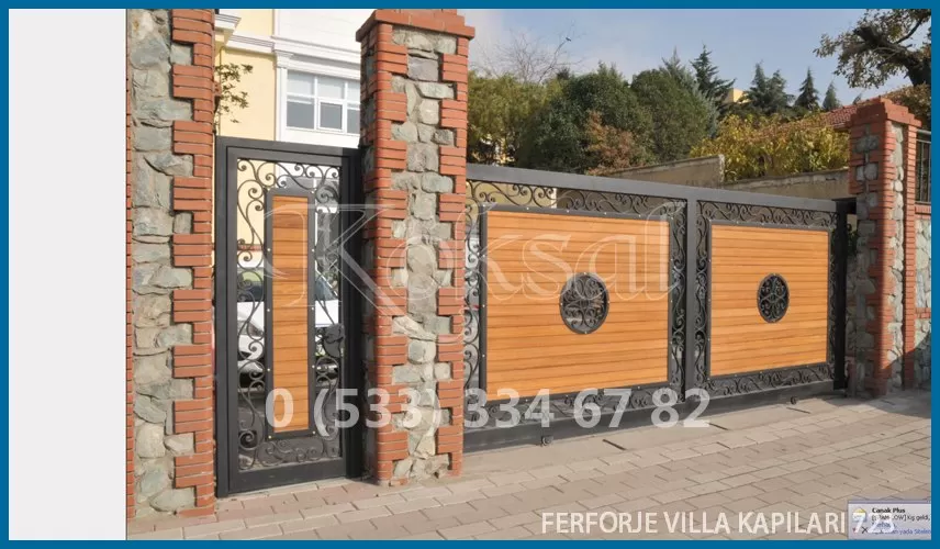 Ferforje Villa Kapıları 723