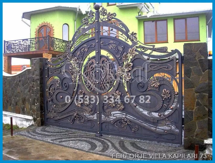 Ferforje Villa Kapıları 73