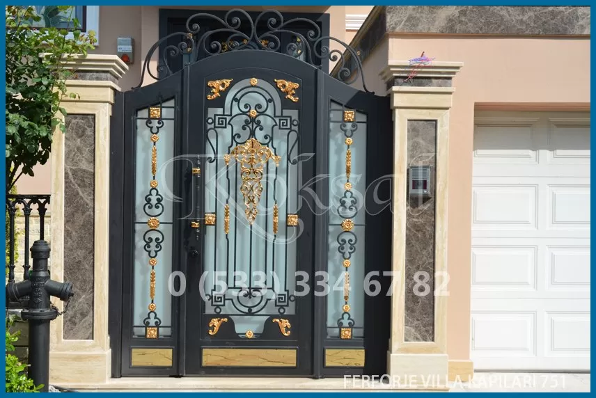 Ferforje Villa Kapıları 751