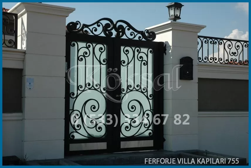 Ferforje Villa Kapıları 755