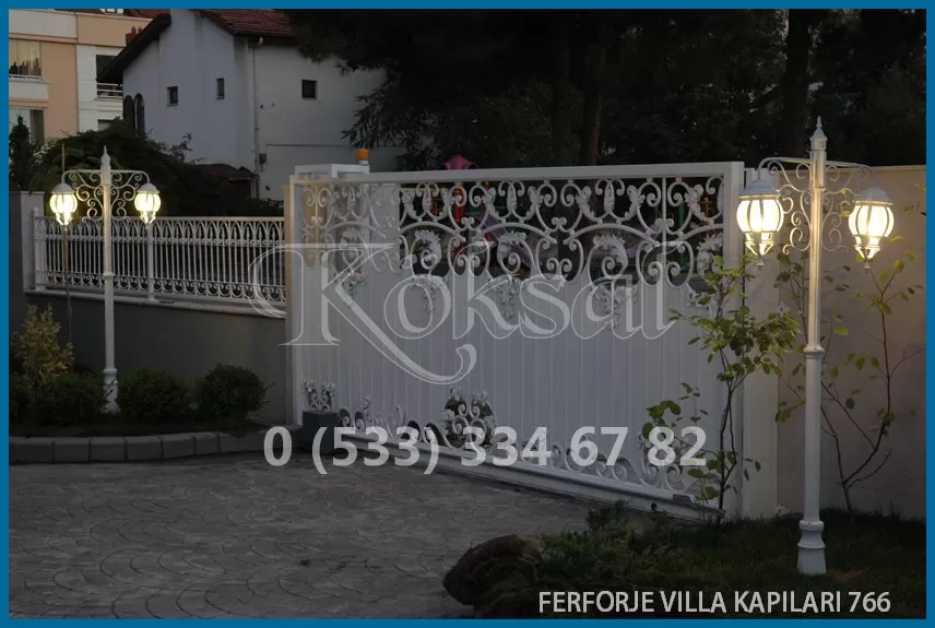 Ferforje Villa Kapıları 766