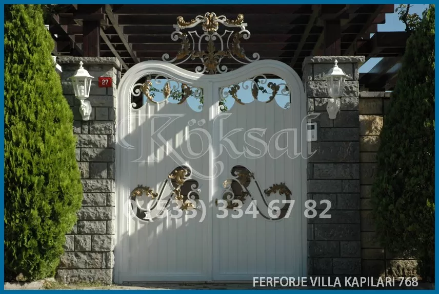 Ferforje Villa Kapıları 768