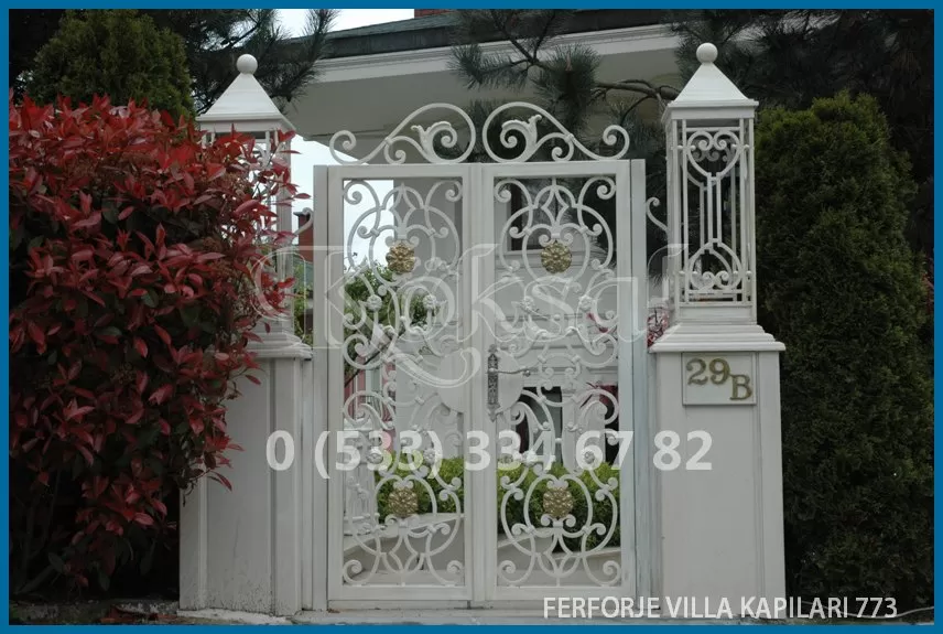 Ferforje Villa Kapıları 773