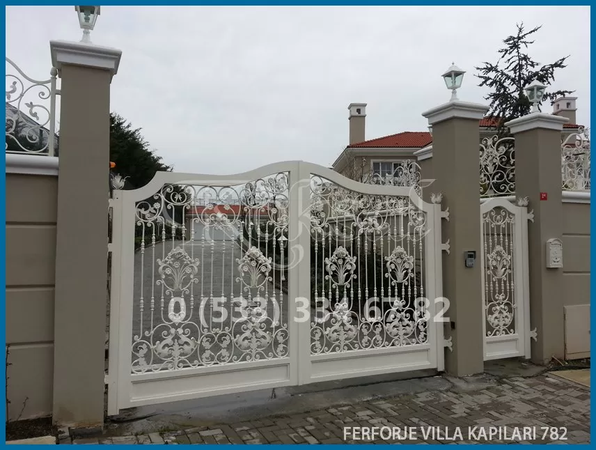 Ferforje Villa Kapıları 782