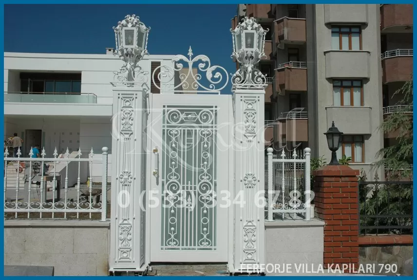 Ferforje Villa Kapıları 790