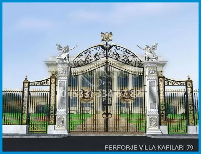 Ferforje Villa Kapıları 79