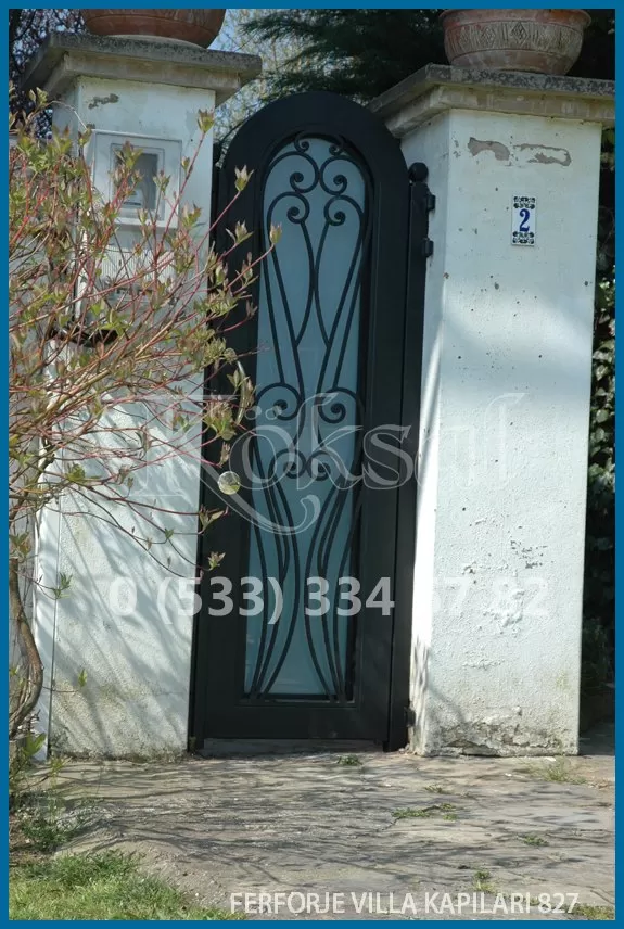 Ferforje Villa Kapıları 827