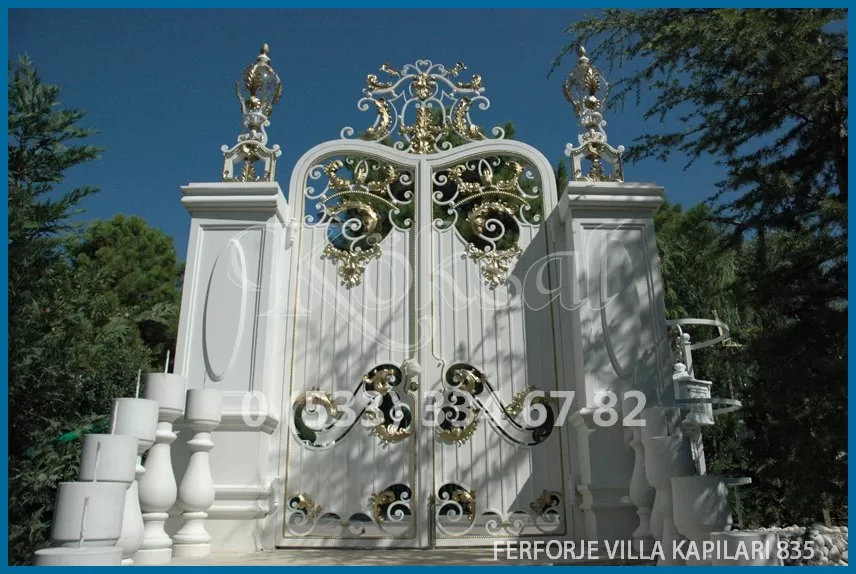 Ferforje Villa Kapıları 835