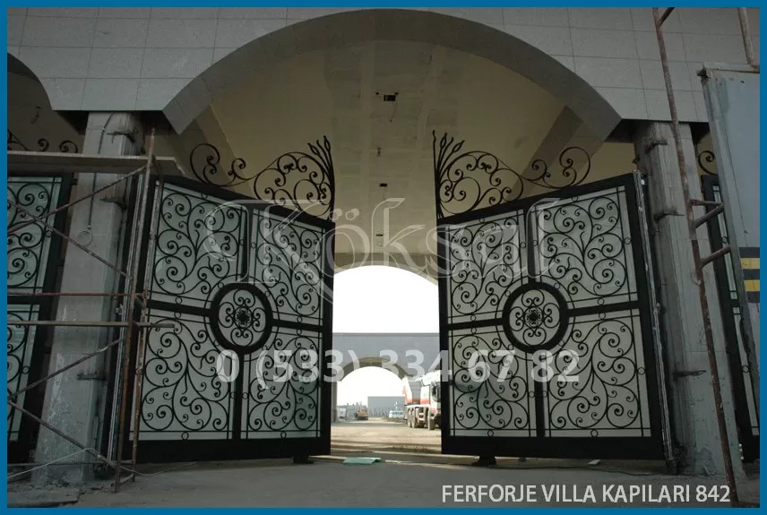 Ferforje Villa Kapıları 842