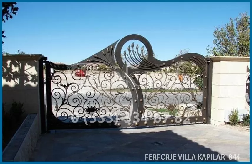 Ferforje Villa Kapıları 844