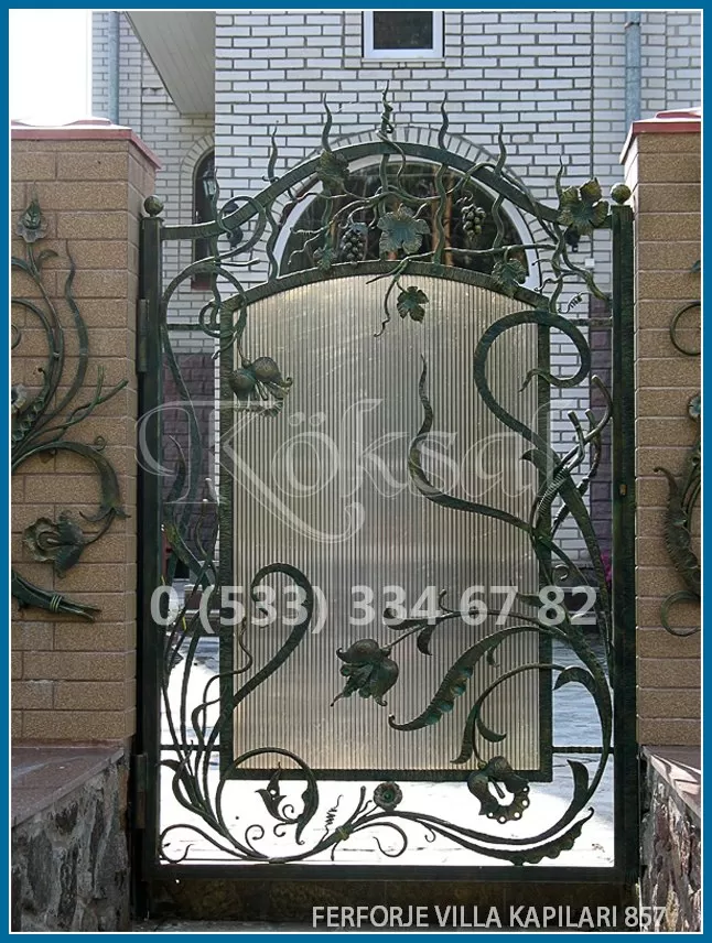 Ferforje Villa Kapıları 857