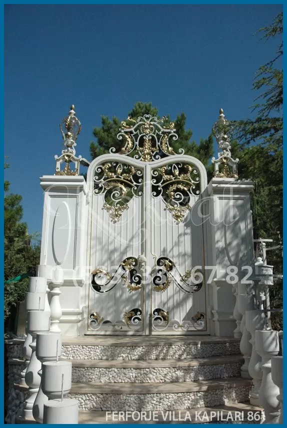 Ferforje Villa Kapıları 861