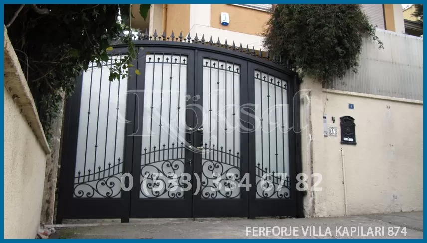 Ferforje Villa Kapıları 874